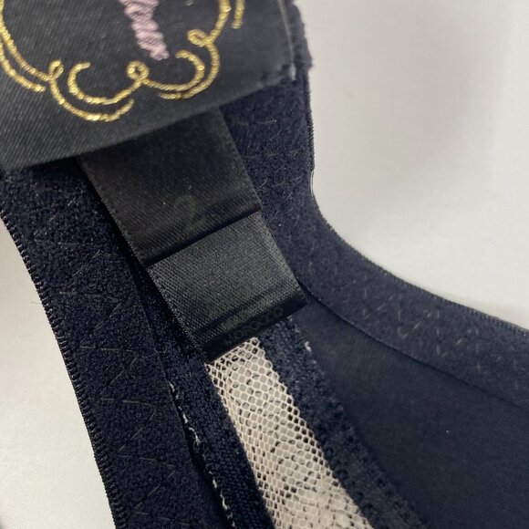 Agent Provocateur Harriette Soiree Black Suspender AP2 Small - Picture 8 of 8